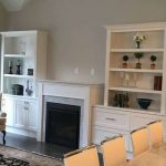 Built-in Fireplace Cabinet Project 102017 Photo 1